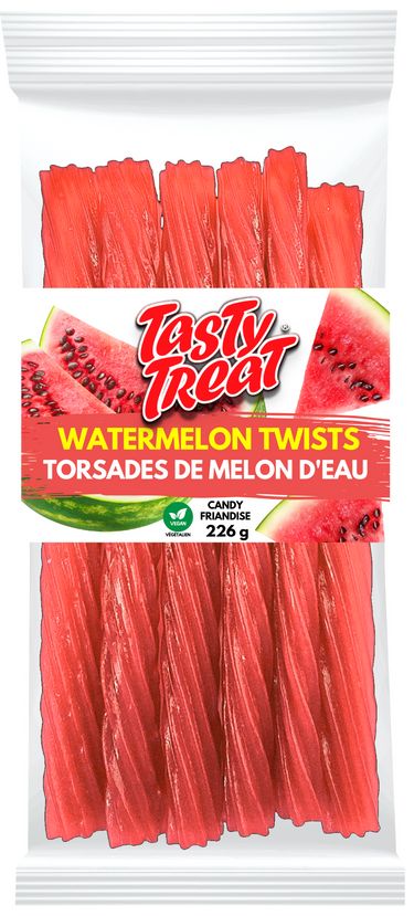 Watermelon Licorice Twists 226g